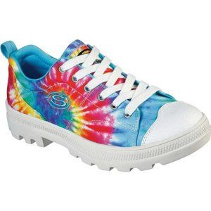 NEW Skechers Roadies Berkeley Blocks Platform Sneaker Tie Dye 7.5 NIB